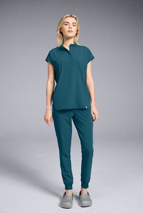 META O-S OVERSIZED SHIRT - Caribbean Blue - 4