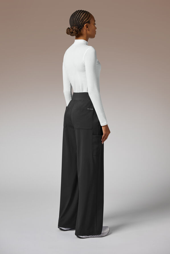 Y-Band Wide Leg Pant - Regular - Regular - Jet Black - 6