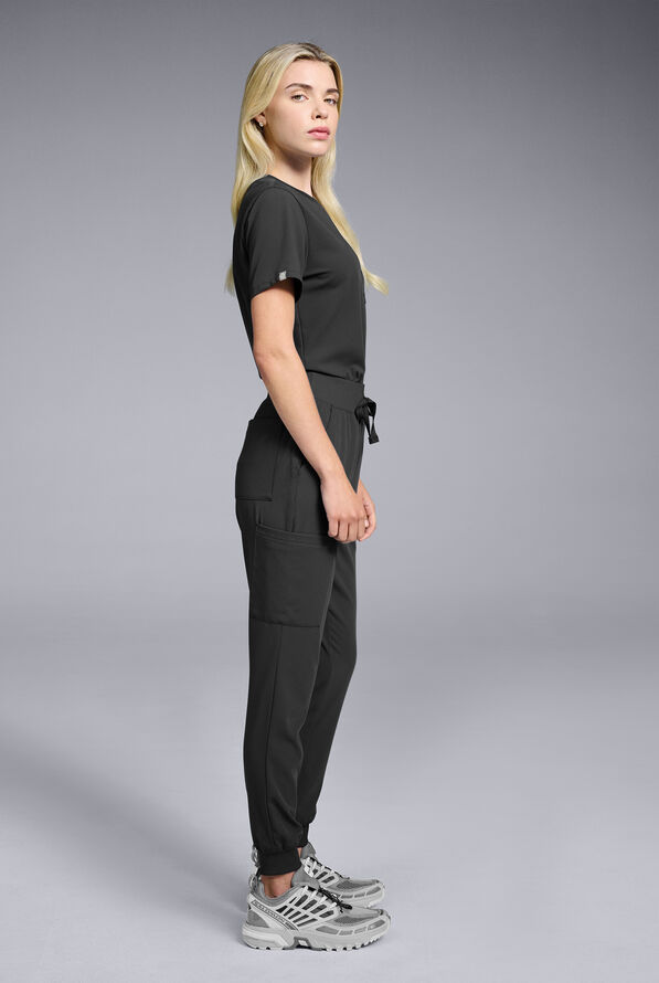 BASE CREW SHIRT - Jet Black - 2