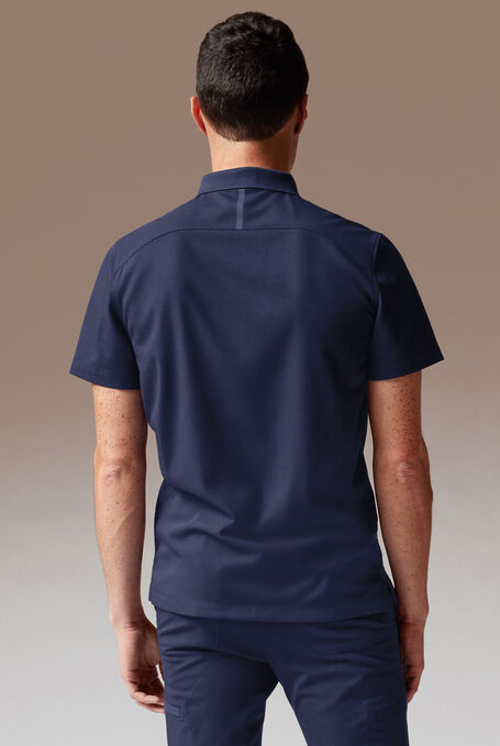 ALPHA SYSTEM SHIRT - Navy - 3