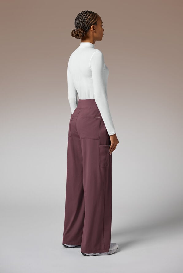 Y-Band Wide Leg Pant - Regular - UA Loam - 3