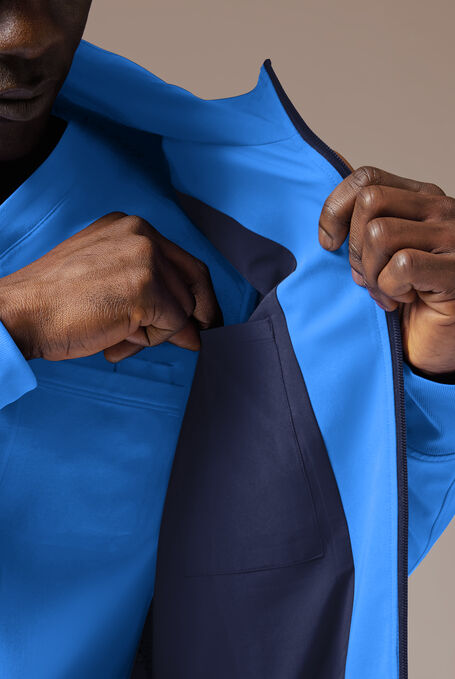 F-ZIP JACKET - Royal/Navy - 8