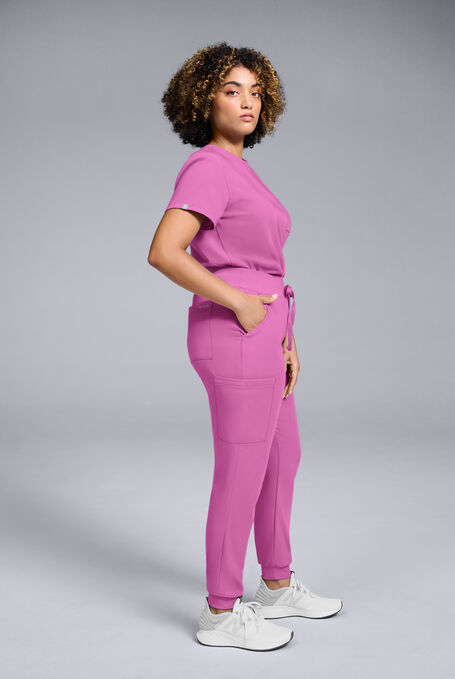 BASE CREW SHIRT - Magneta - 6