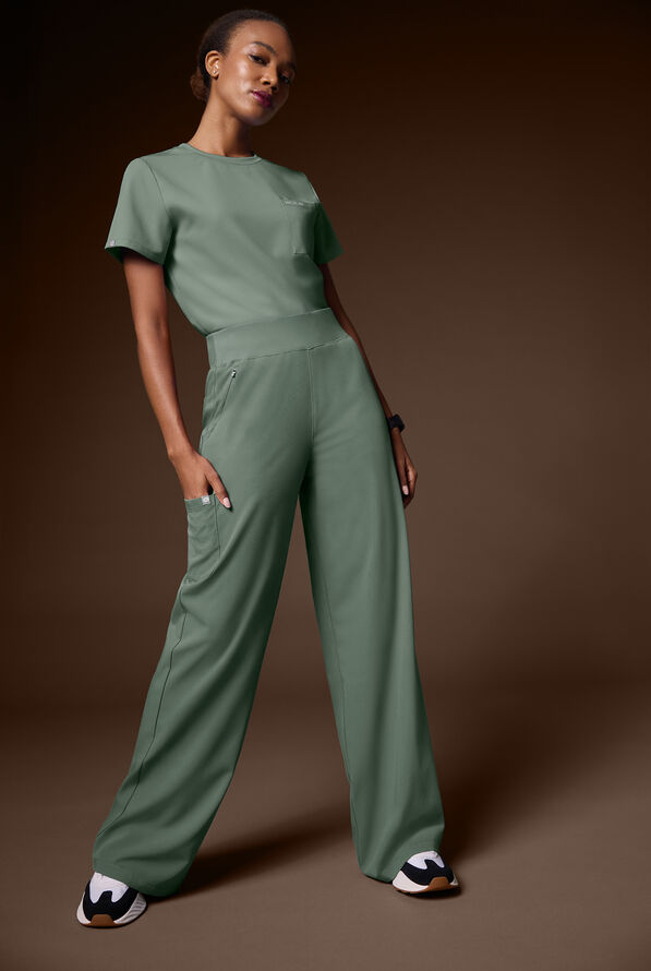 Y-Band Wide Leg Pant - Regular - Regular - Mineral - 7