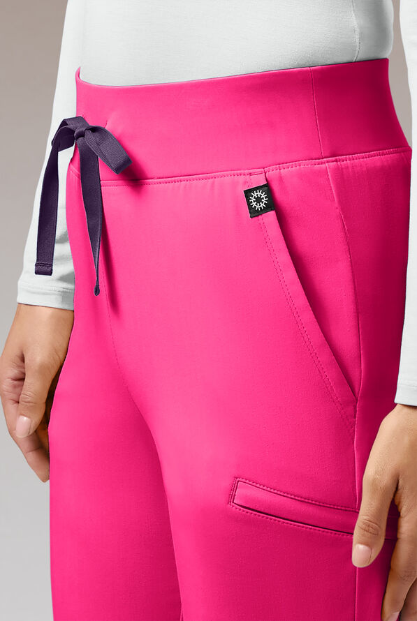 META FL PANT - Regular - Reactive Pink - 3