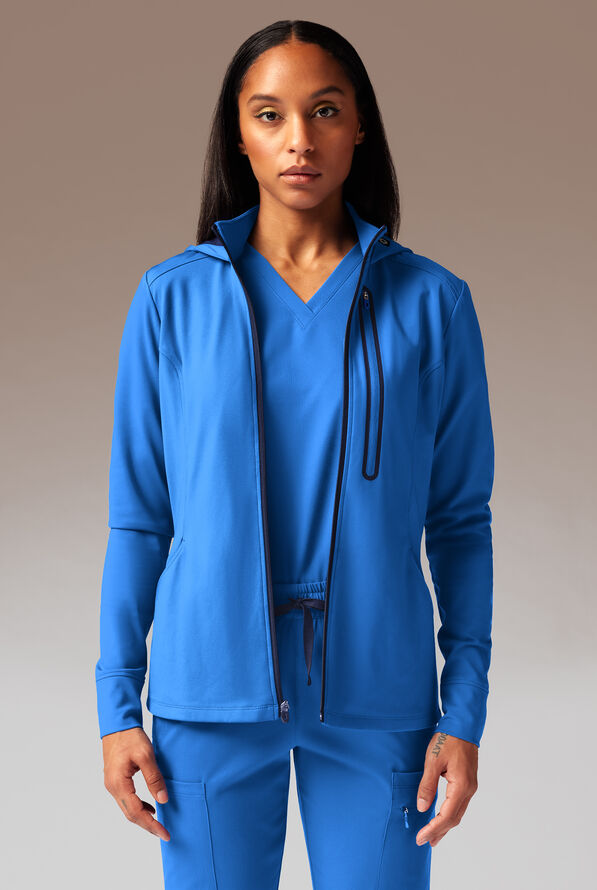 SUPER-DERMAL HOODIE - Royal/Navy - 3