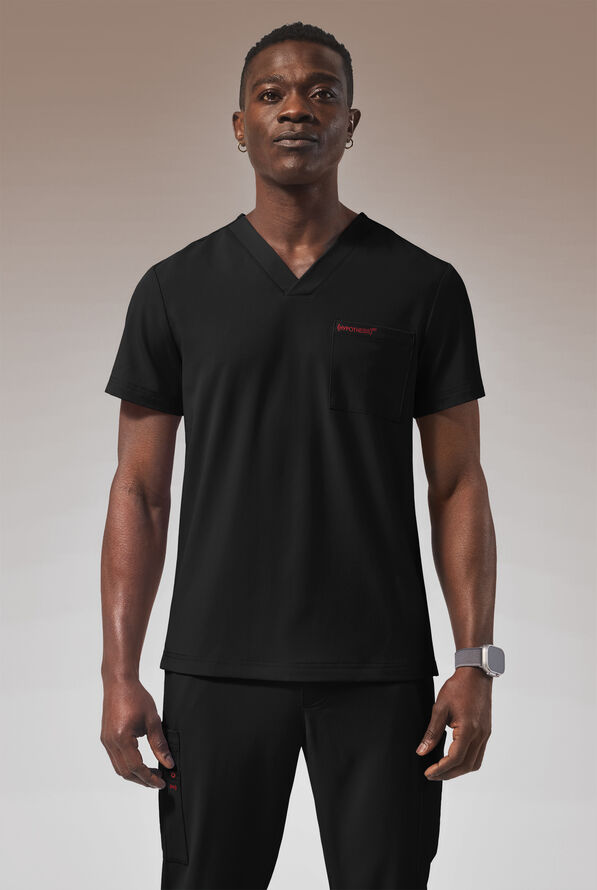 HYPOTHESIS (RED) OMNI V SHIRT - Jet Black - 1