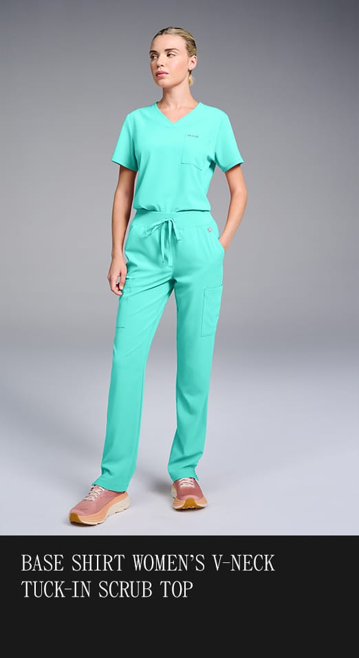 STRAIGHT LEG CARGO SCRUB PANT