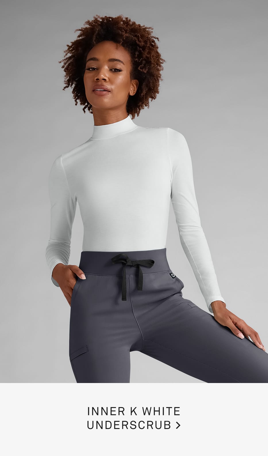 Inner K White Underscrub