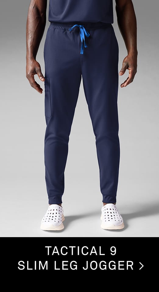 Tactical 9 Slim Leg Jogger Scrub Pants