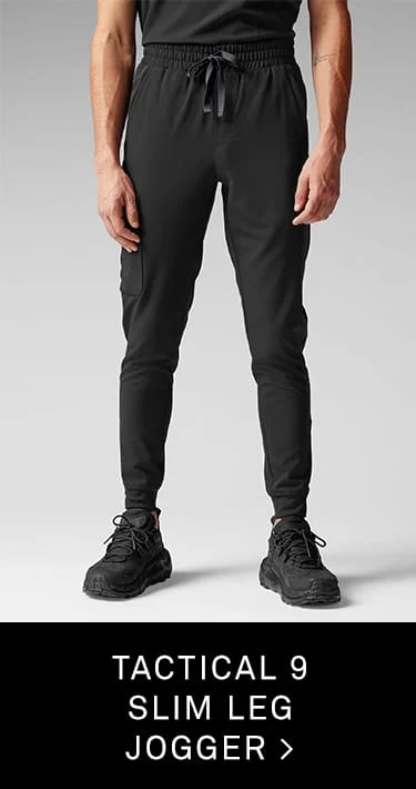 Tactical 9 Slim Leg Jogger Scrub Pants