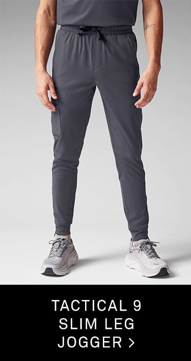 Tactical 9 Slim Leg Jogger Scrub Pants