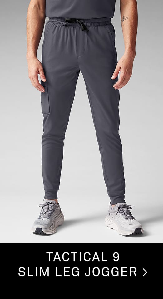 Tactical 9 Slim Leg Jogger Scrub Pants