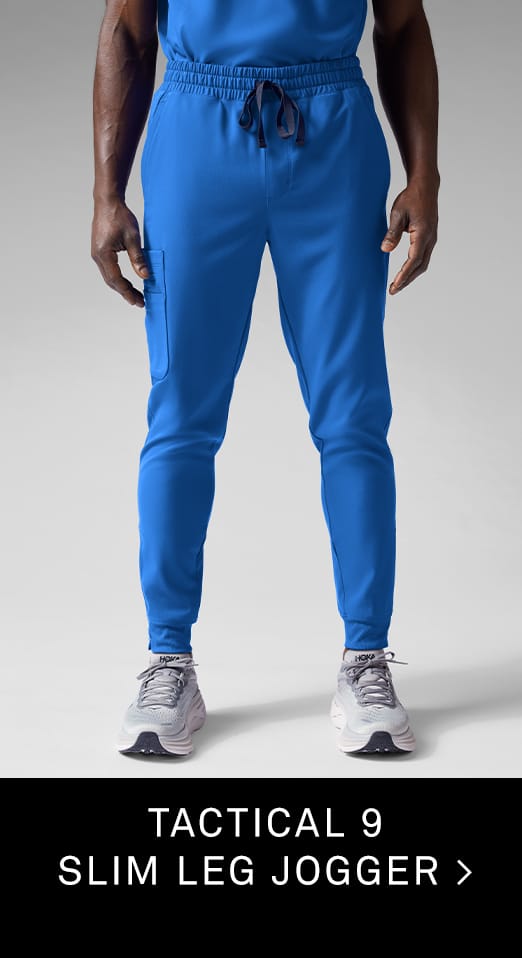 Tactical 9 Slim Leg Jogger Scrub Pants