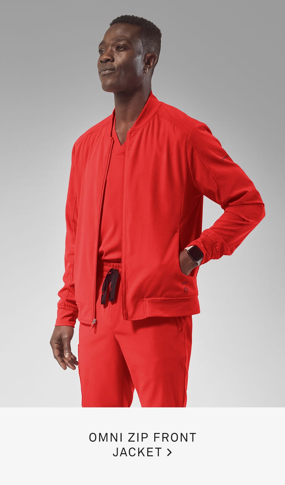 Omni Jacket Zip Front Jacket