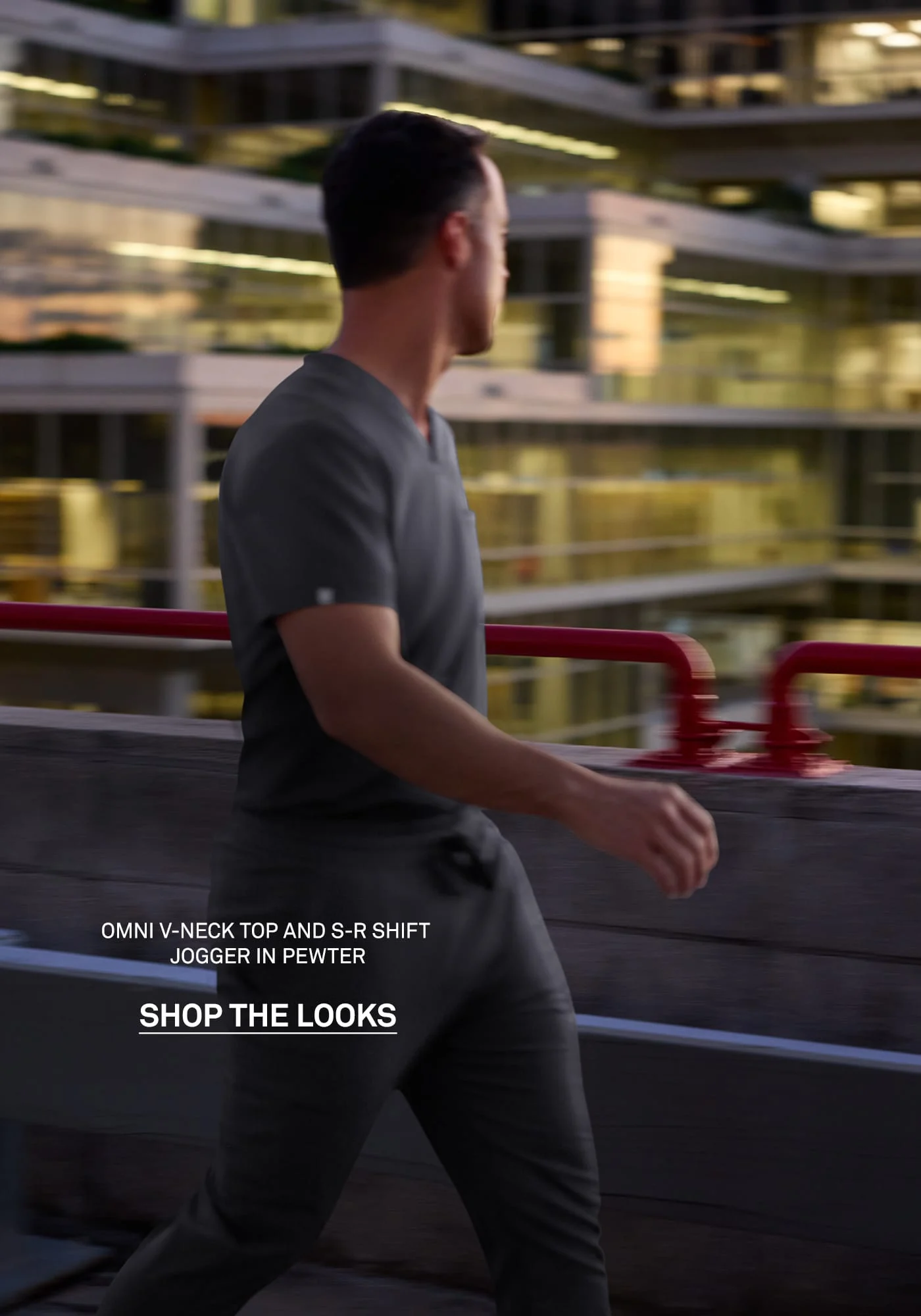 Omni V Neck Scrub Top