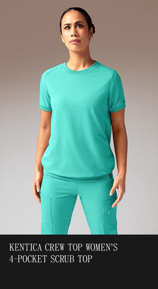 4-POCKET SCRUB TOP