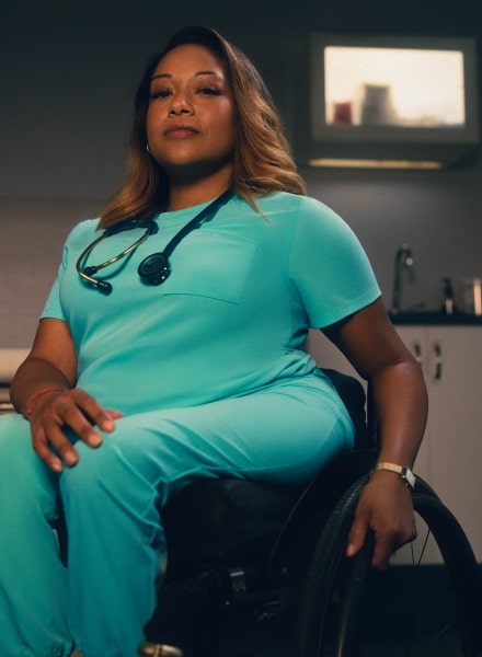 Andrea Dalzell, RN. Nurse.