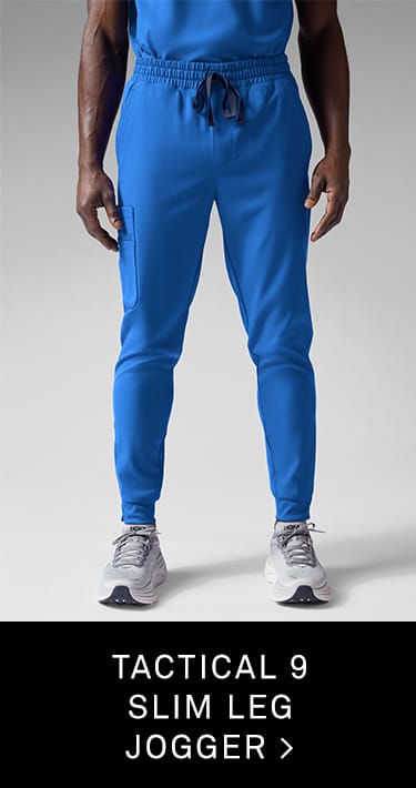 Tactical 9 Slim Leg Jogger Scrub Pants