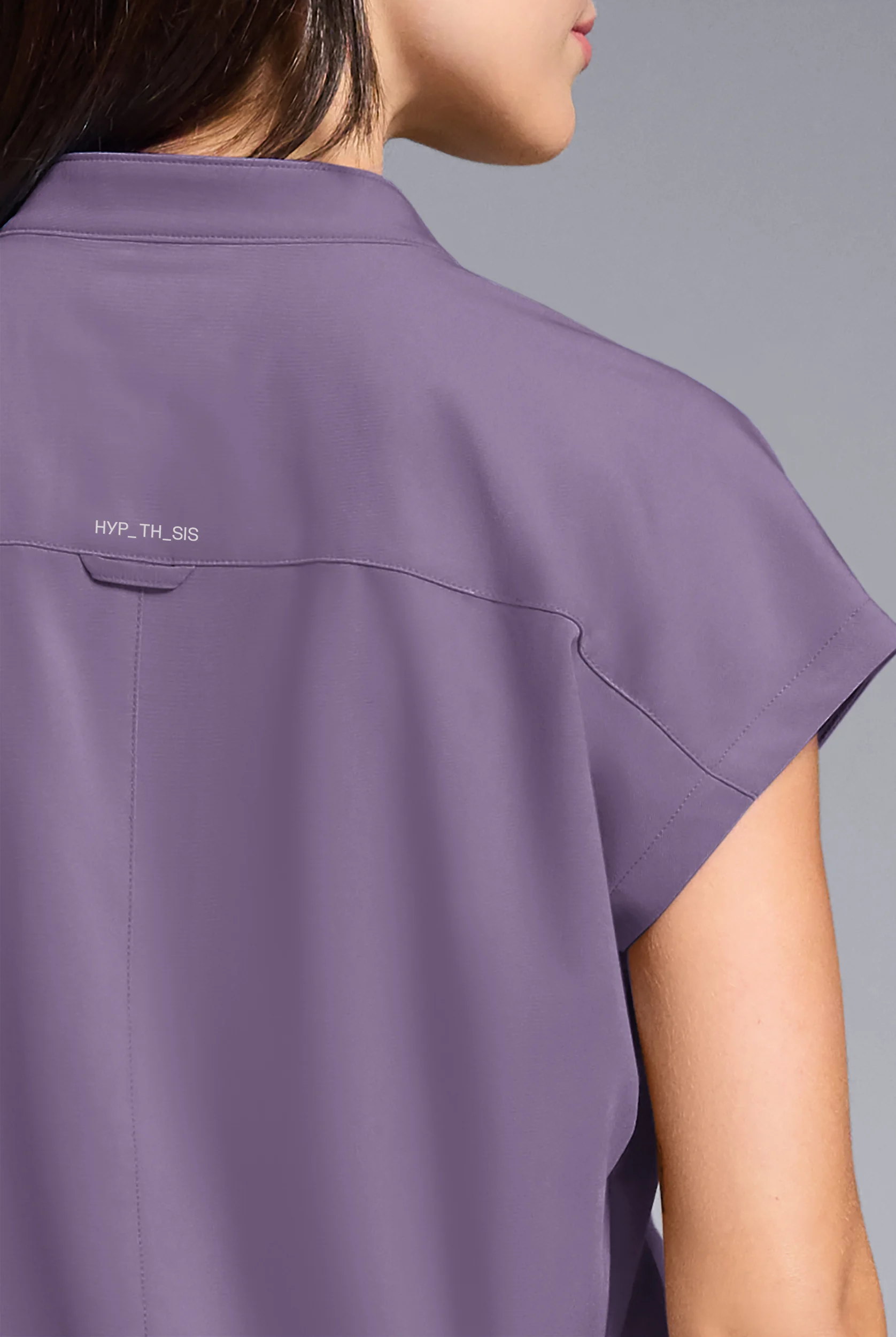 Hypothesis Women's Meta Oversized Dolman Sleeve Scrub Top