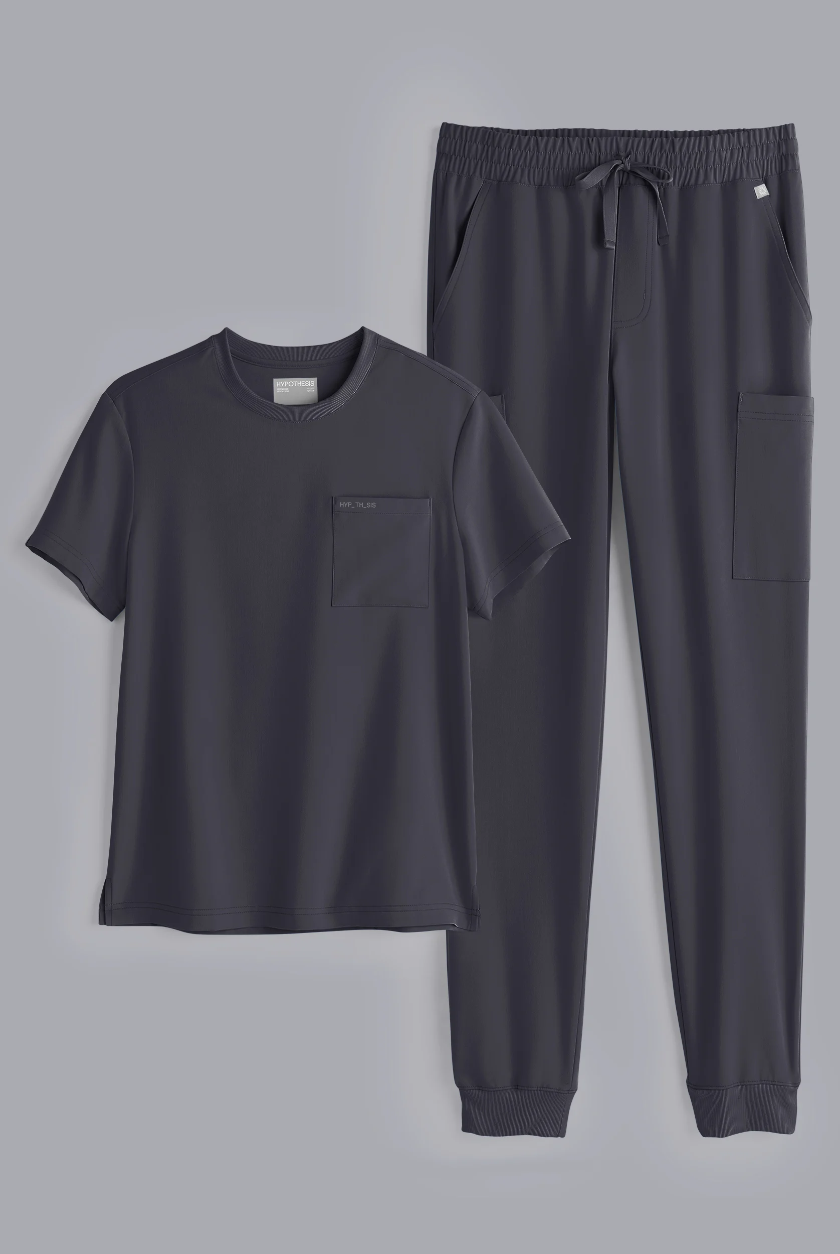 Hypothesis S-R Shift Ready Men's Crew Neck & Jogger Scrub Set