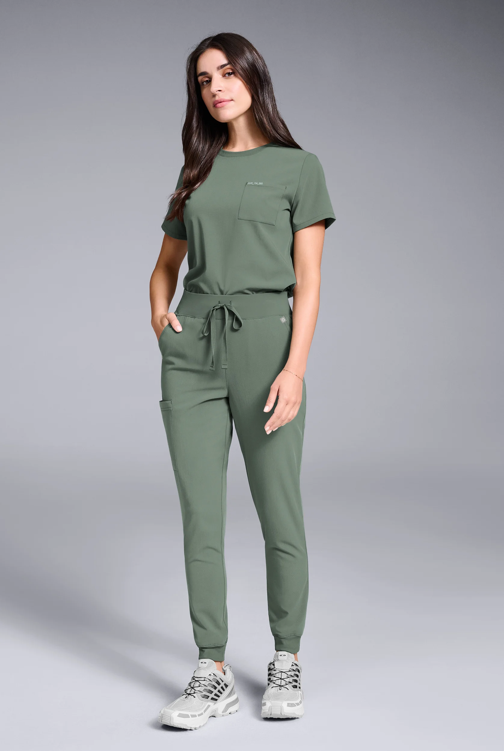 Hypothesis Women's Crew Neck & Jogger Scrub Set
