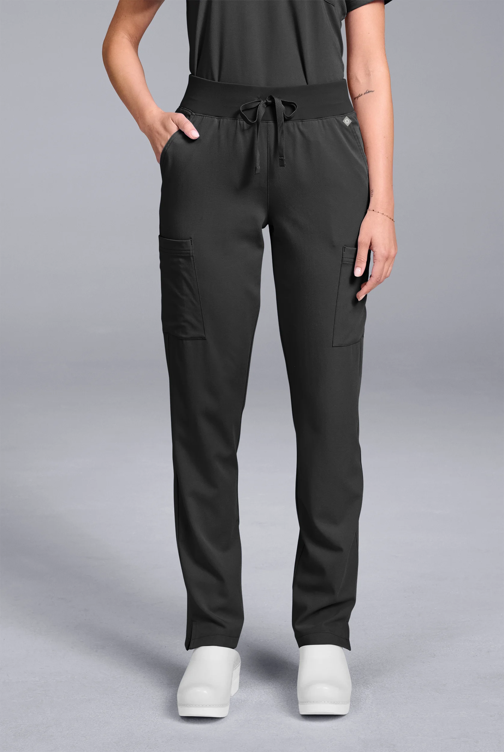 Hypothesis Women's Base 7-Pocket Straight Leg Cargo Scrub Pant - Tall
