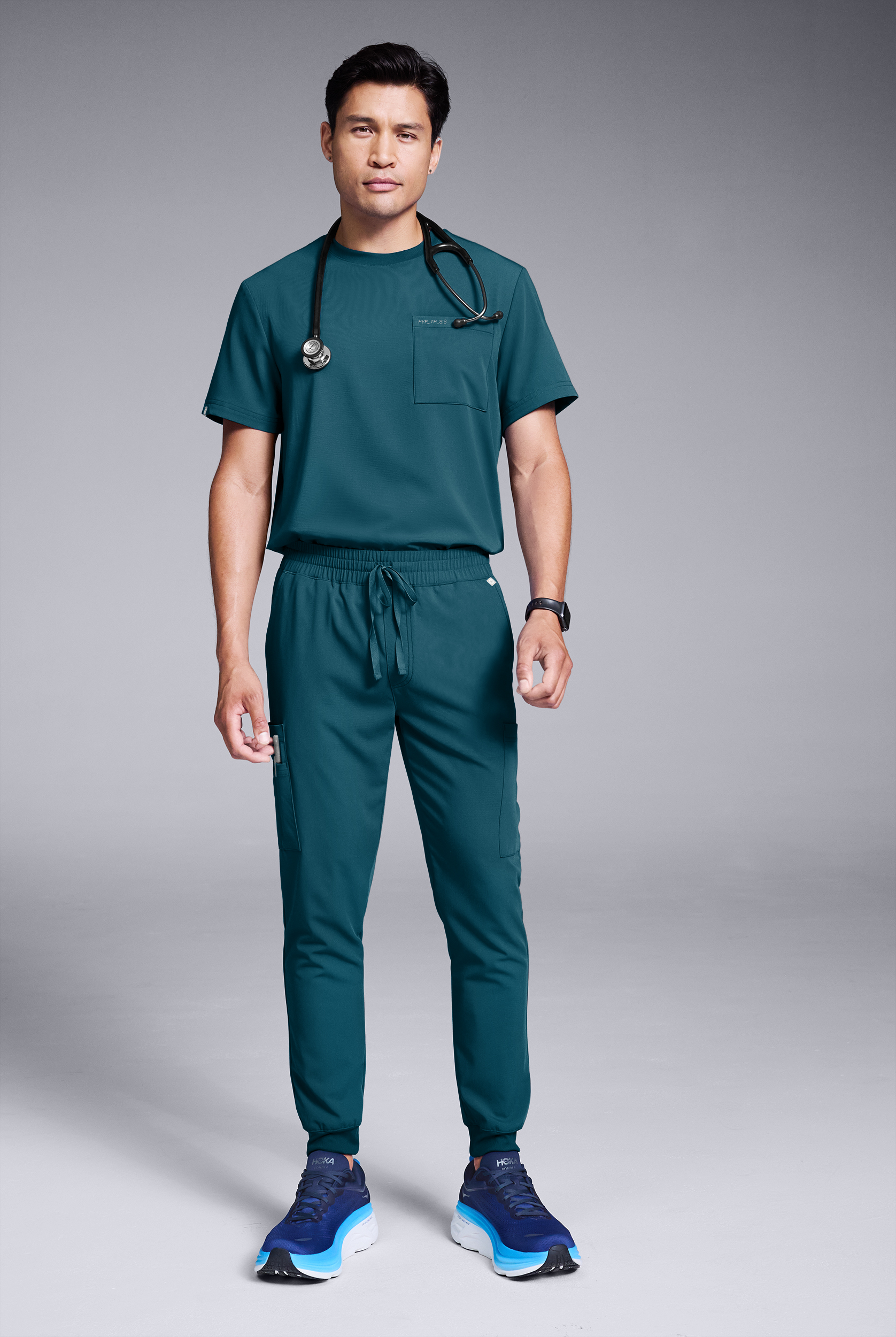 Hypothesis S-R Shift Ready Men's Crew Neck & Jogger Scrub Set