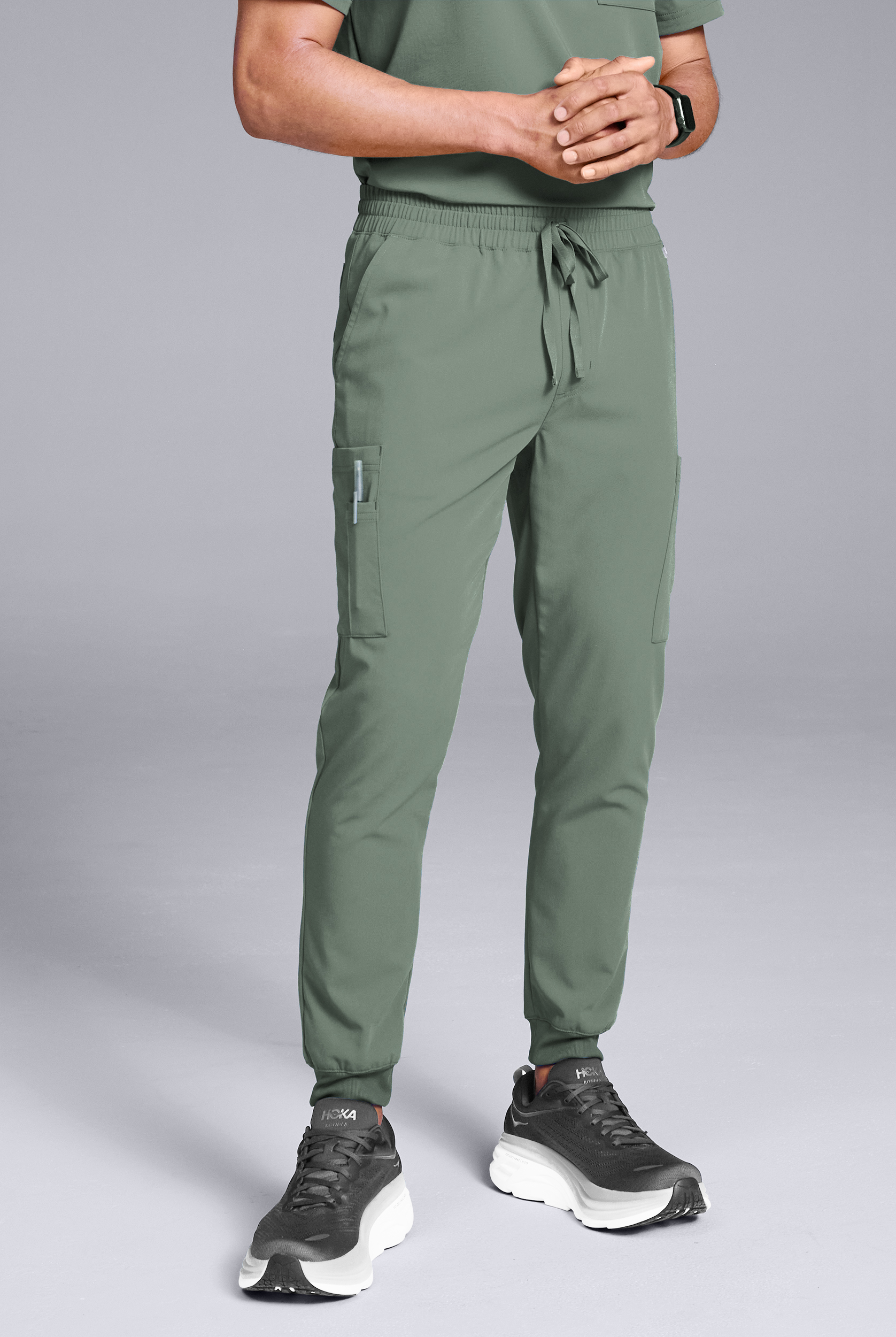 Hypothesis S-R Shift Ready Men's 8-Pocket Cargo Jogger Scrub Pant