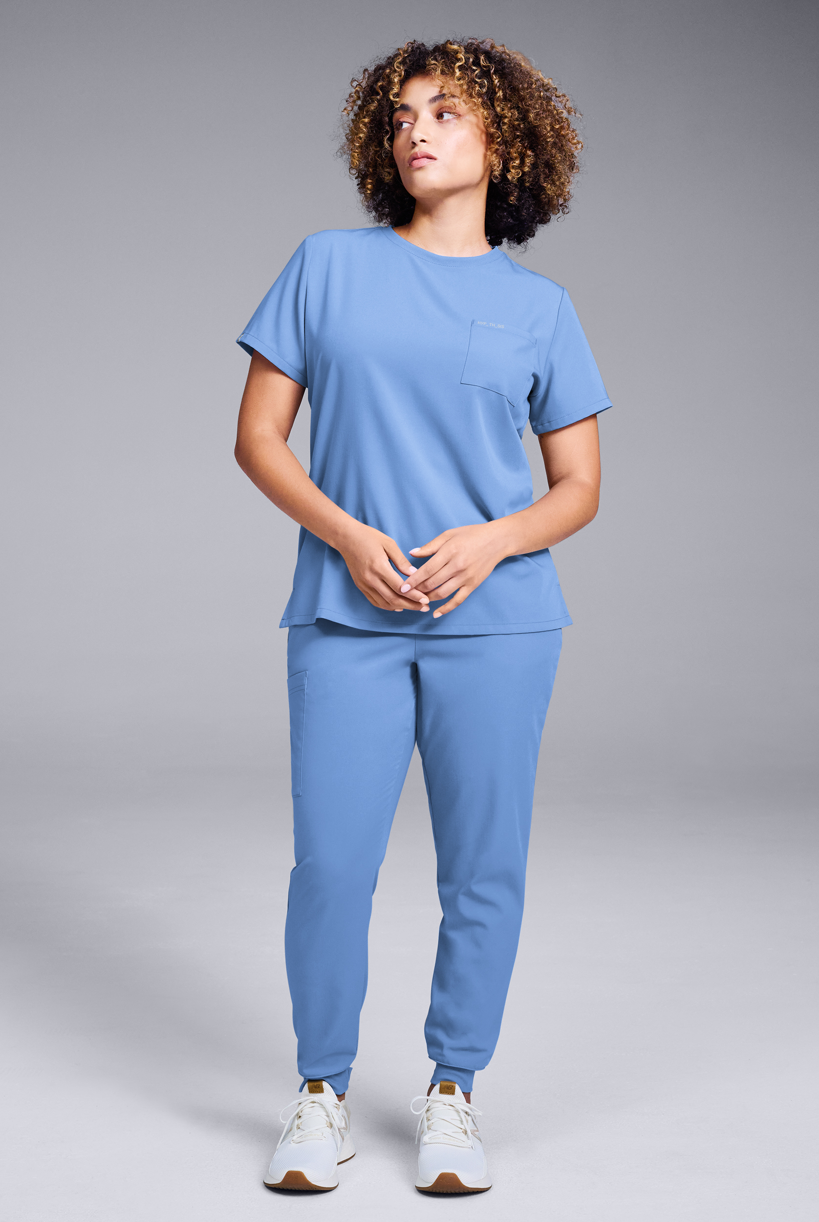 Hypothesis Women's Crew Neck & Jogger Scrub Set