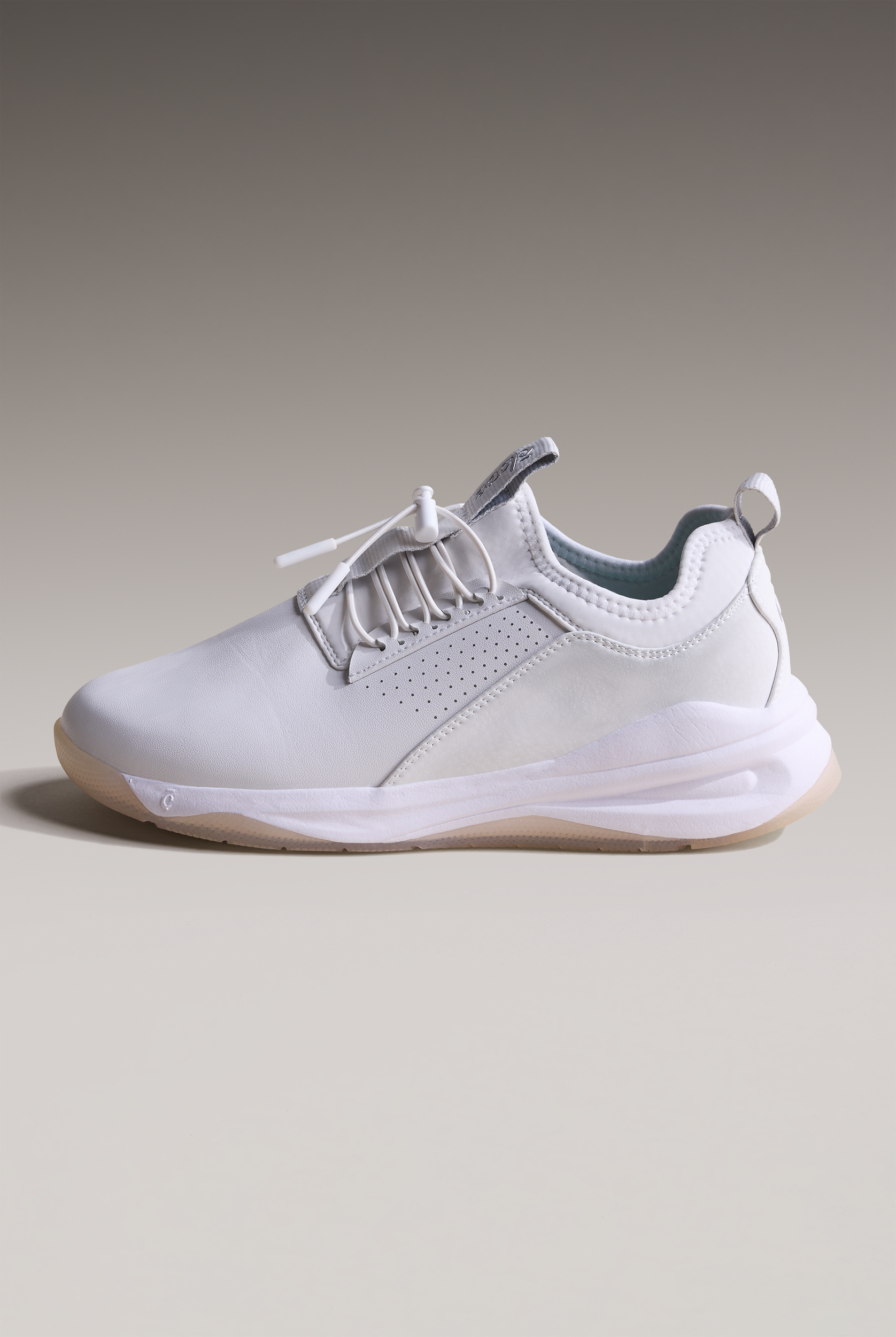 Clove Classic Brilliant White Women's Bungee Athletic Shoe